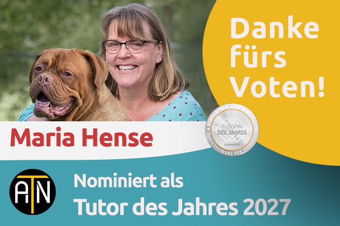 ATN Tutorin Maria Hense nominiert für den Studienpreis Tutor des Jahres 2027