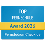 ATN Akademie - Top Fernschule 2026 ausgezeichnet von Fernstudiumcheck