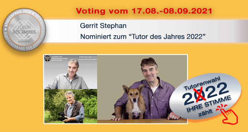 Gerrit Stephan, Dozent an der ATN, nominiert für den Tutor des Jahres 2021