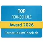 ATN Akademie - Top Fernschule 2026 ausgezeichnet von Fernstudiumcheck