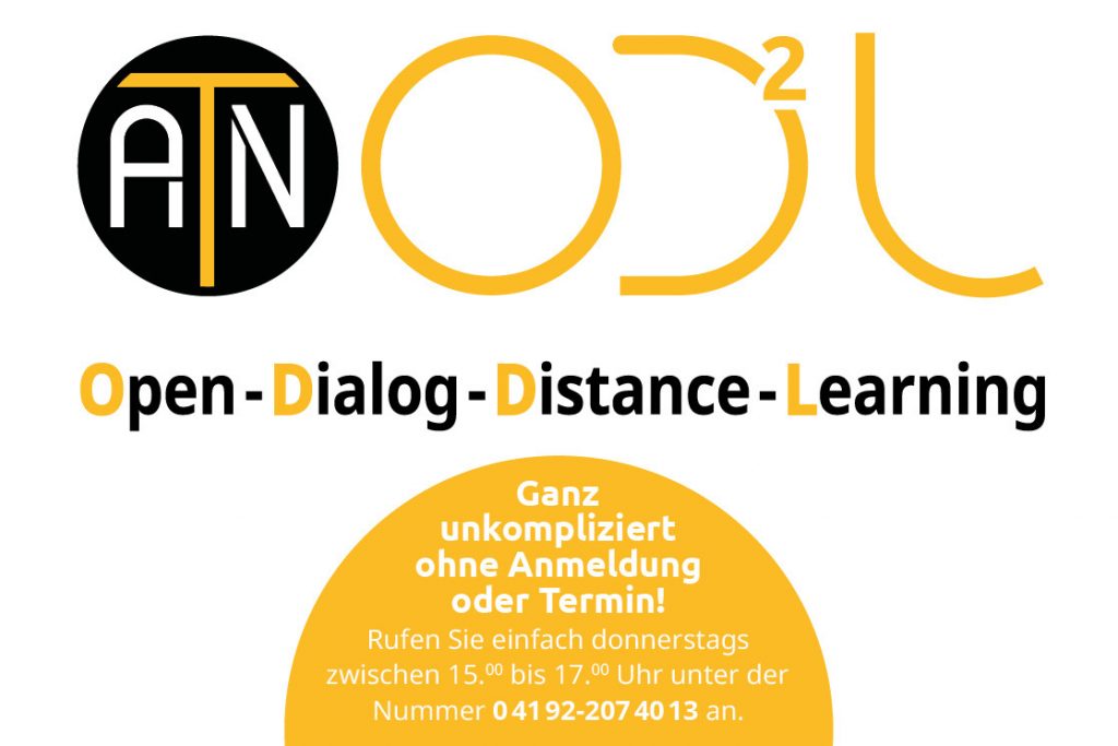 ATN kostenlose und persönliche Studienberatung in der Donnerstags Sprechstunde Open Dialog Distance Learning