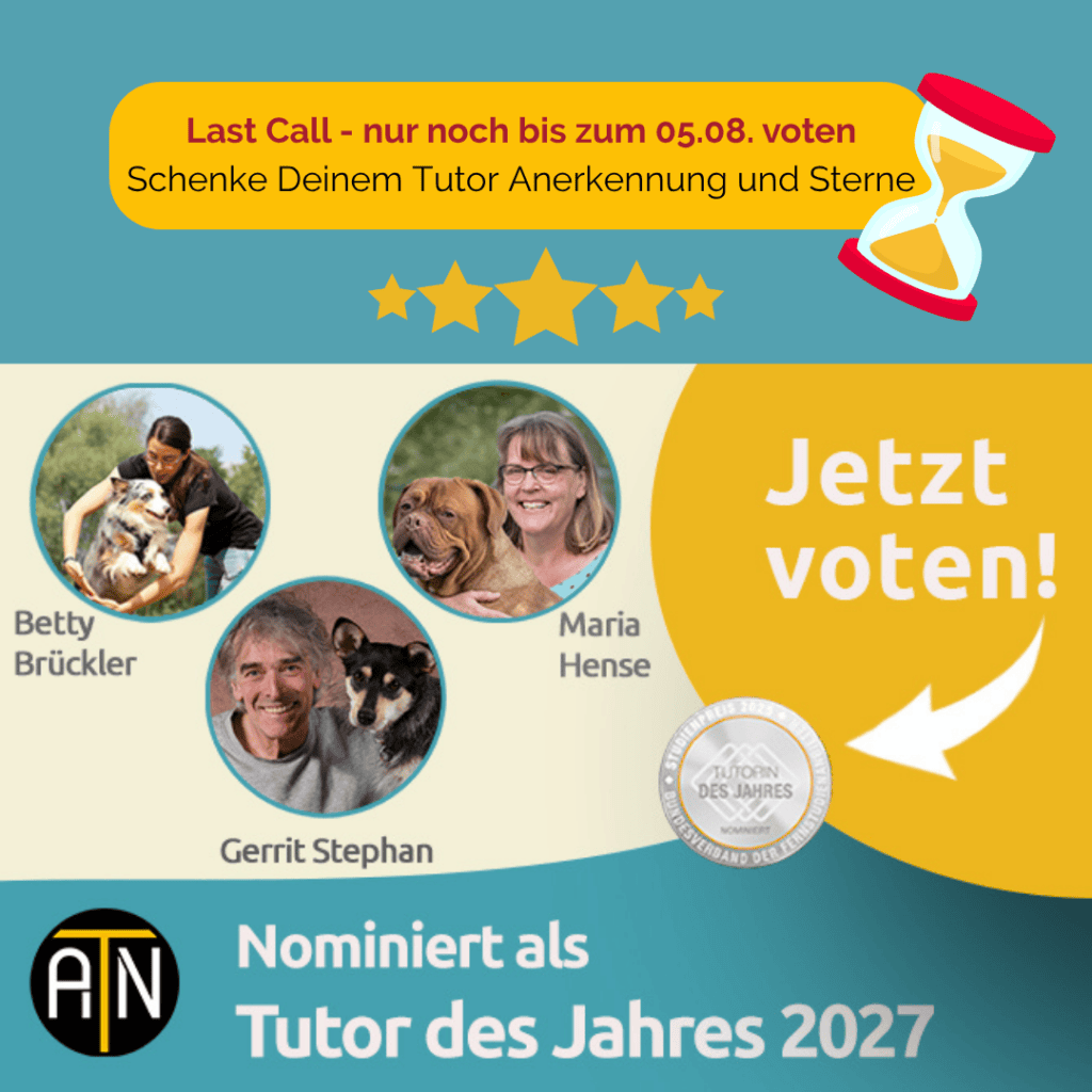 ATN nominierte Dozenten für dem Studienpreis Tutor des Jahres - Last Call - noch bis 05.08.2026 Sterne vergeben